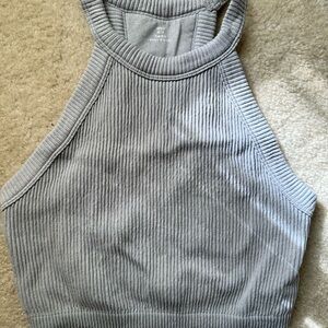 aerie halter top with built in bralette